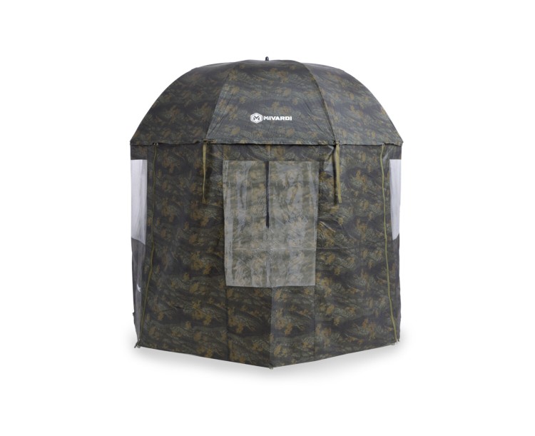 Kompletně zakrytý deštník PVC - Camou