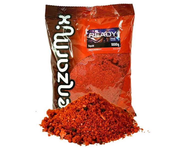 Benzár Mix Krmítková Směs Předmíchaná Ready Carp Groundbait 1 kg - Squid