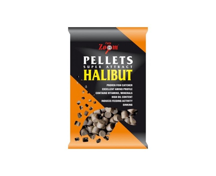 Carp Zoom Feeding Halibut Pellets - 800 g 6 mm