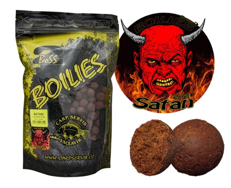 Boilies Boss2 Carp Servis Václavík - Satan 20mm / 1kg