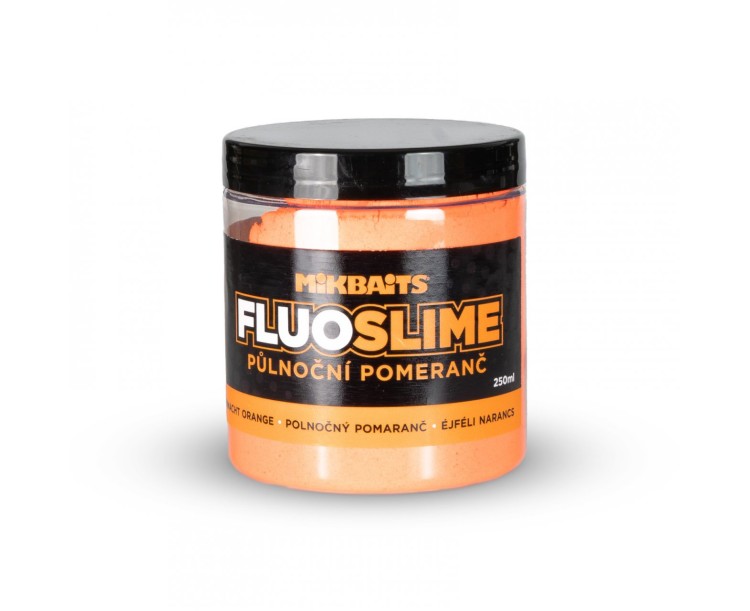 Mikbaits Obalovací Dip Fluo Slime 100 g- Půlnoční Pomeranč