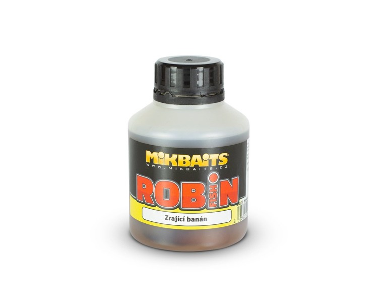 Mikbaits Robin Fish booster 250ml - Zrající banán