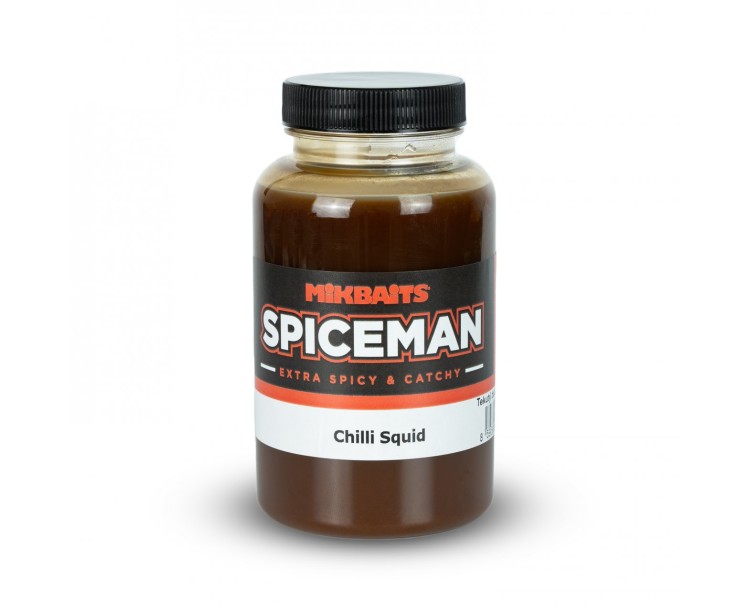 Mikbaits Booster Spiceman Chilli Squid 250 ml
