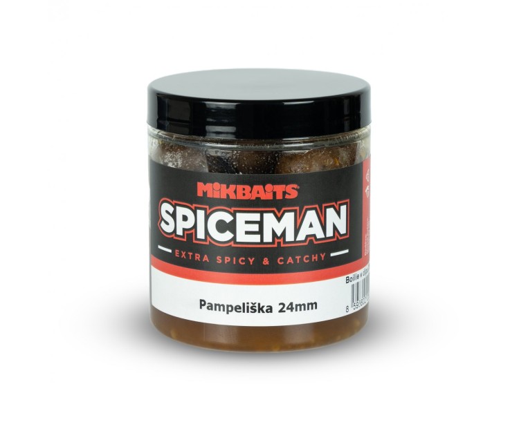 Mikbaits Spiceman boilie v dipu 250ml - Pampeliška 24mm