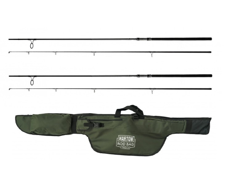 Akce 1+1 Prut Harton Dogma-X EVA 3,6m 3lb 2 dílný + Pouzdro Harton Rod Bag 360/2
