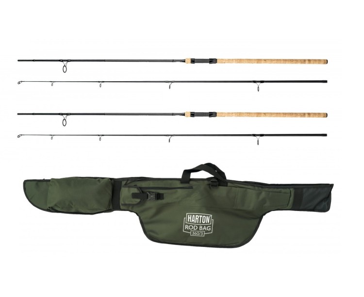 Akce 1+1 Prut Harton Dogma-X Stalker Cork 3,0m 3lb 2 dílný + Pouzdro Hrarton Rod Bag 300/2