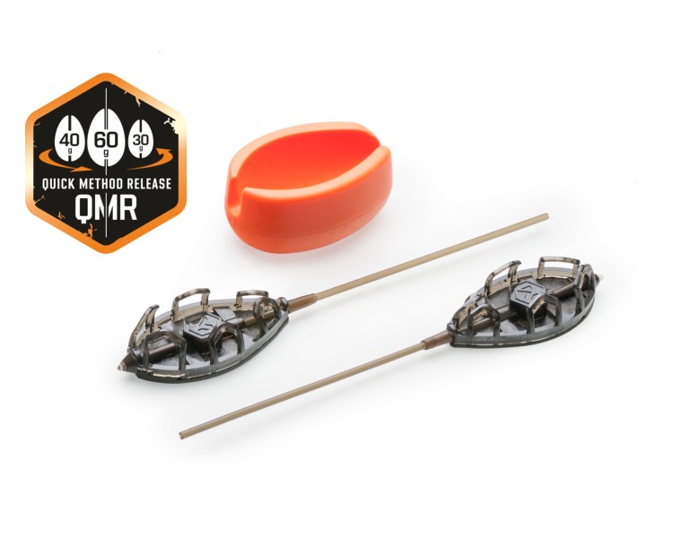 Mivardi Sada rychlovýměnných method krmítek QMR Grip XL long (50g + 60g + mould)