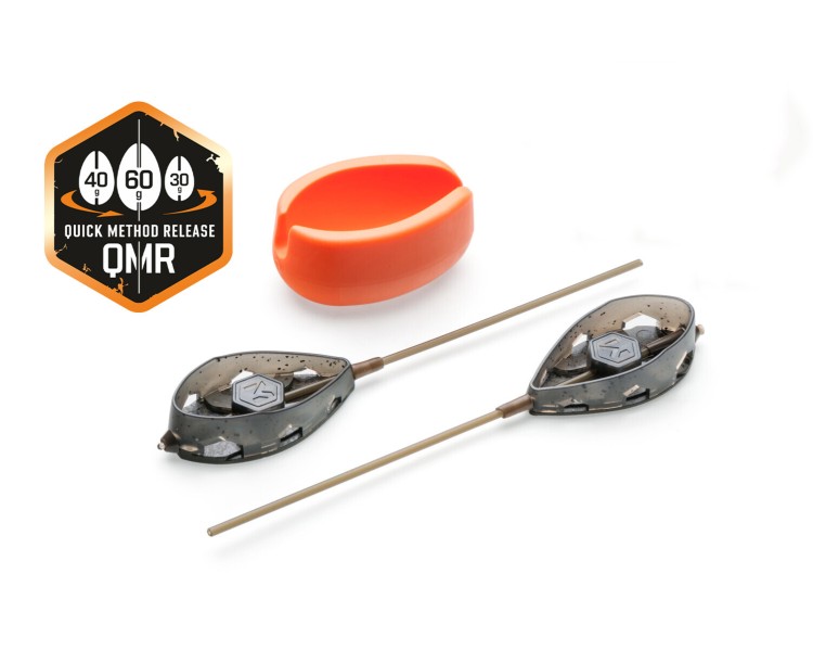 Mivardi Sada rychlovýměnných method krmítek QMR Flat XL long (50g + 60g + mould)