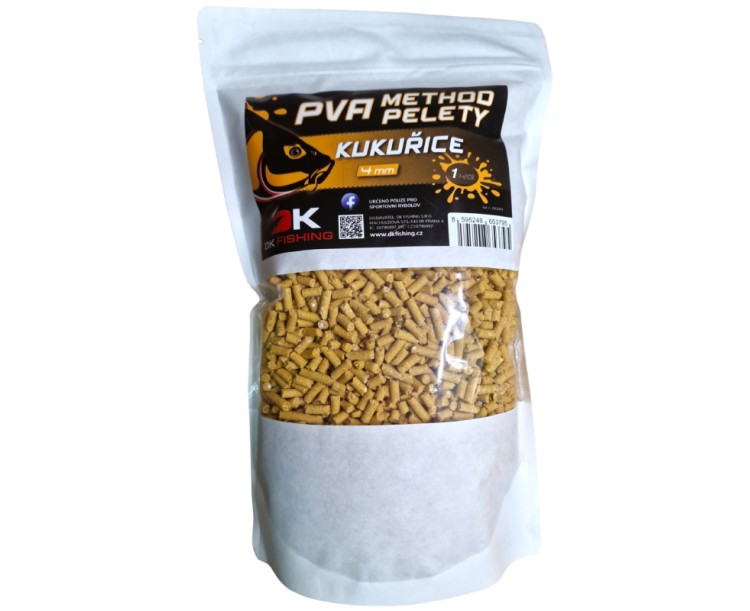 DK FISHING PVA method kukuřice 1kg