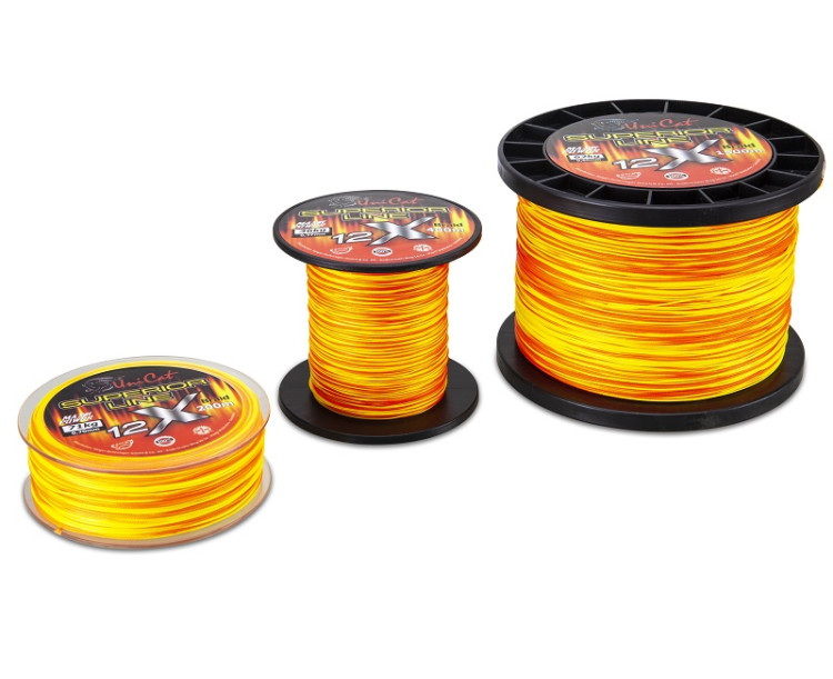 Uni Cat šňůra 12 X Superior Line 0,60mm, 200m, 62 kg