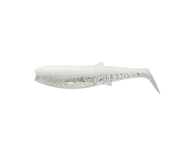 Savage Gear Gumová Nástraha Cannibal Shad Bulk White Flash 10 cm