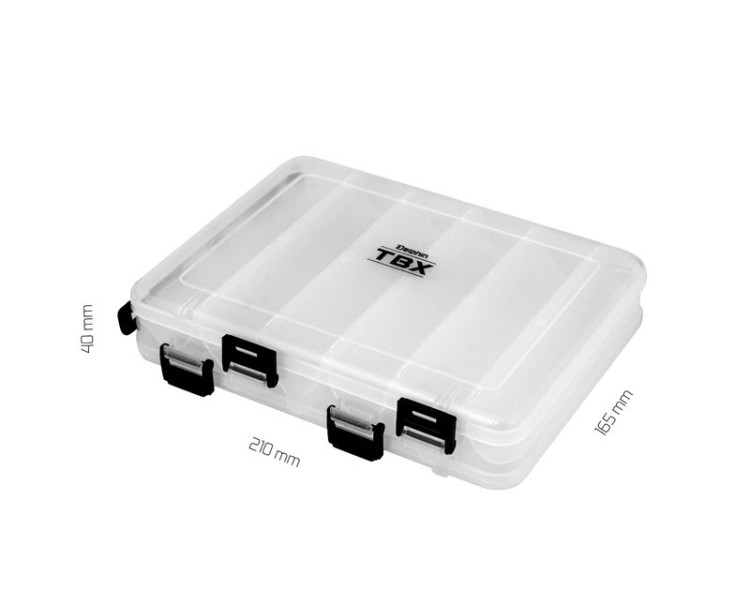 Krabice Delphin TBX Duo 210-12P Clip 210x165x40mm