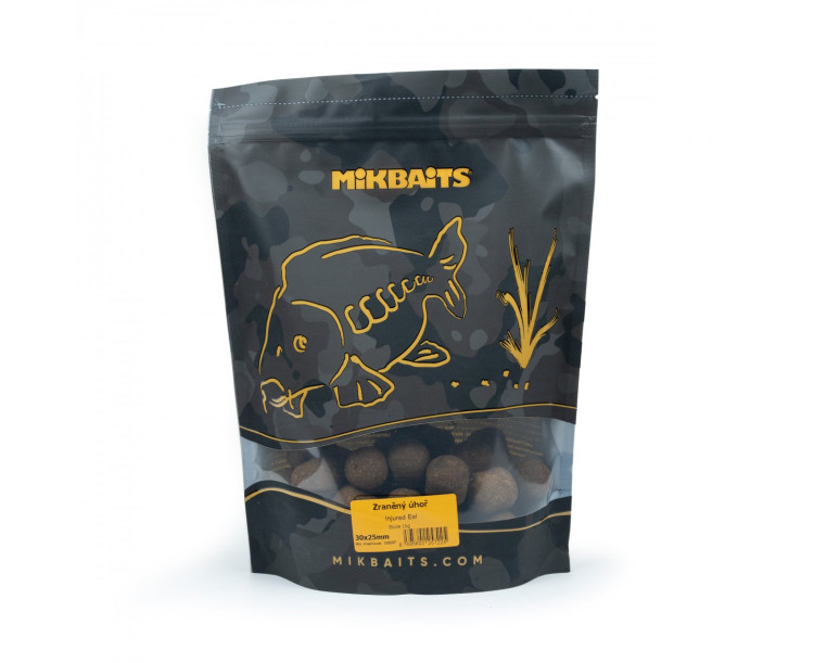 Mikbaits Mamut boilie Zraněný úhoř 1 kg 50/30mm