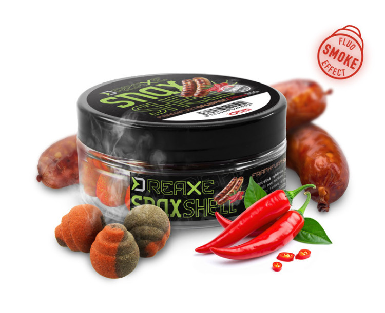 Nástraha D SNAX SHELL / Frankfurtská klobása- Chilli 12 mm 30 g