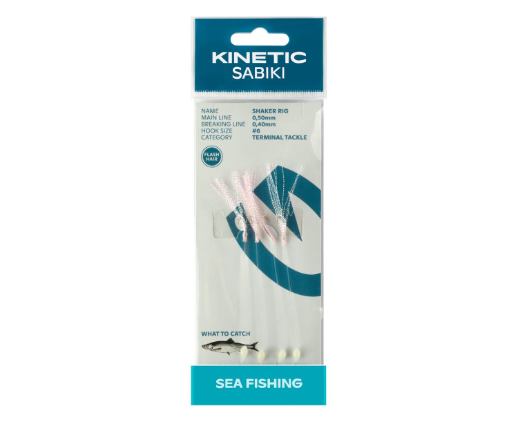 KINETIC SABIKI SHAKER PINK FLASHHAIR VEL. 6