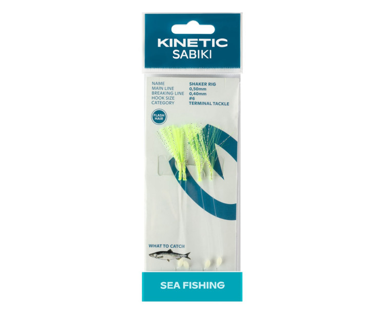 KINETIC SABIKI SHAKER CHARTREUSE FLASH VEL. 6