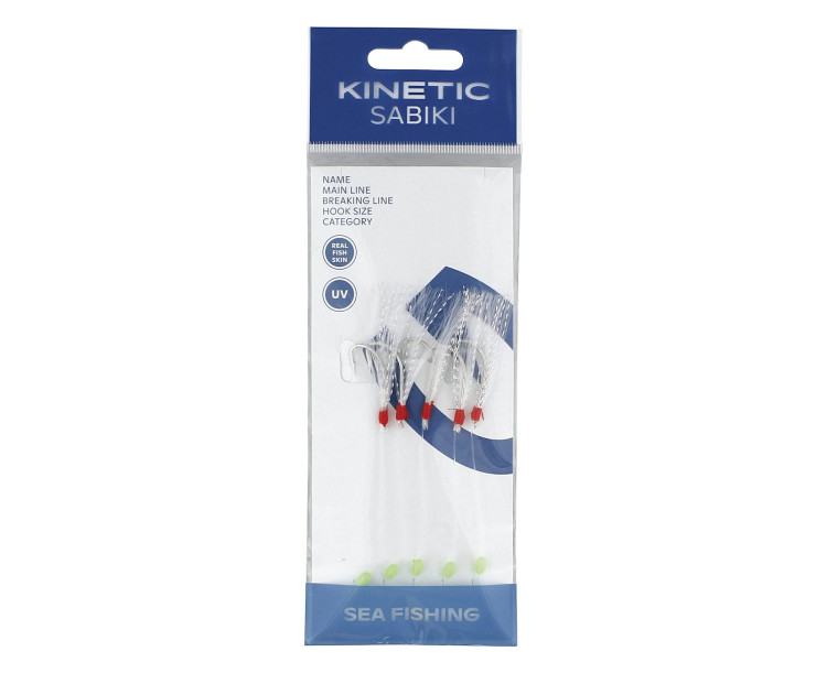 SABIKI NORDIC MACKEREL PEARL/CRYSTAL FLASH VEL. 1/0