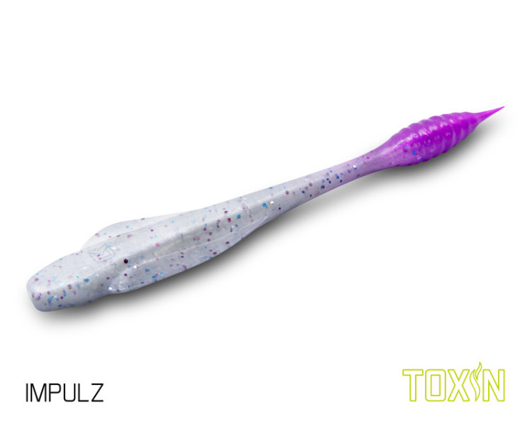 Umělá nástraha Delphin TOXIN UVs / 8ks Impulz