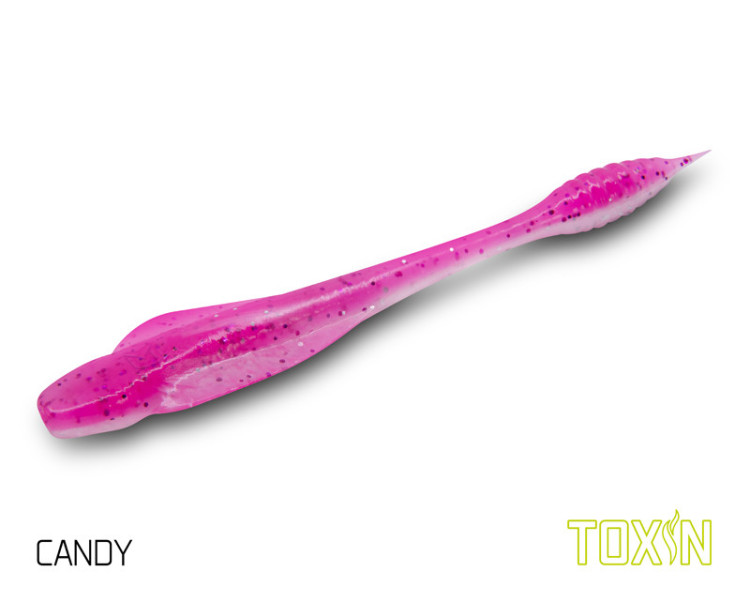 Umělá nástraha Delphin TOXIN UVs / 8ks Candy