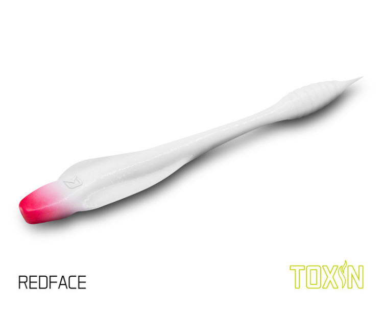 Umělá nástraha Delphin TOXIN UVs / 8ks Redface