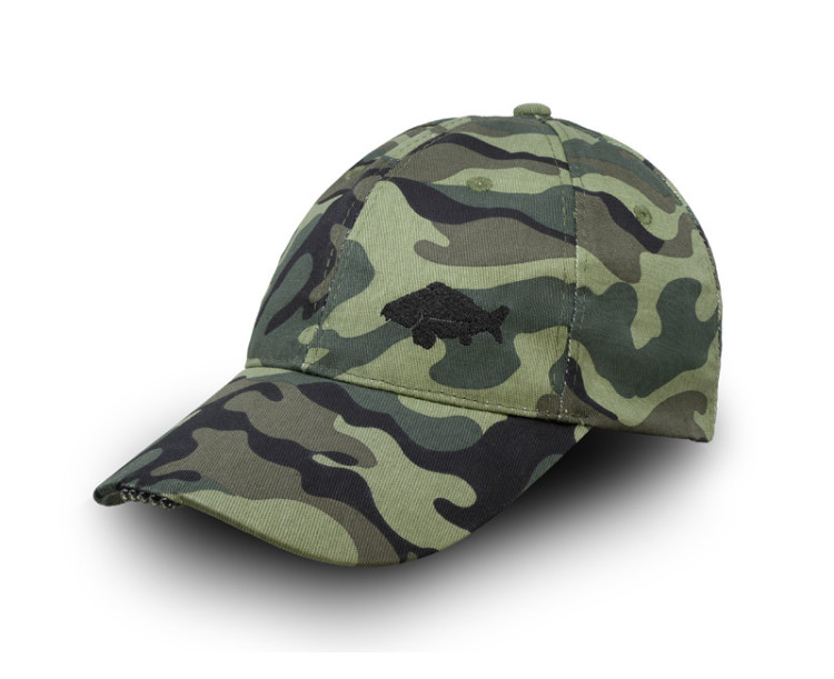 LED kšiltovka Delphin OutLINE Camo