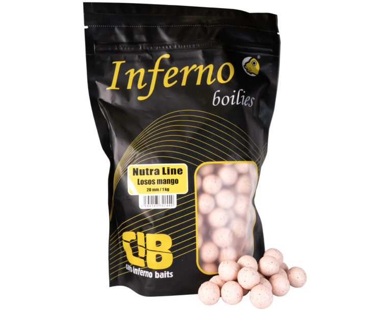 Carp Inferno Boilies Nutra Line - Losos/Mango|20 mm 250 g