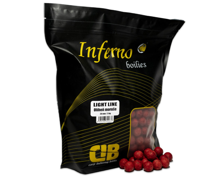 Carp Inferno Boilies Light Line 3 kg|Oliheň/Moruše