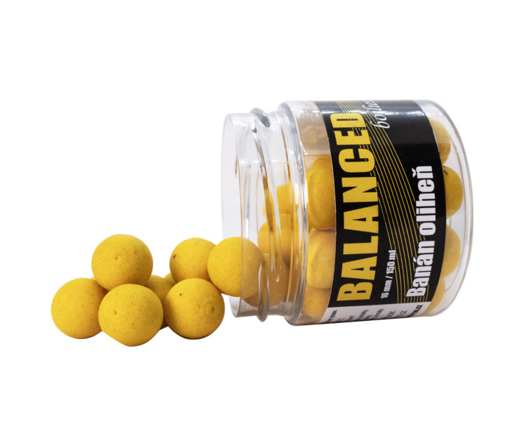 Carp Inferno Balanced Boilie 150 ml Banán/Oliheň|20 mm