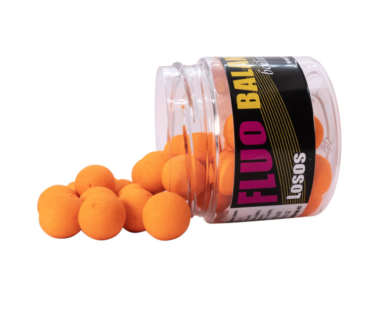 Carp Inferno Balanced Boilie Fluo 150 ml 16 mm|Losos