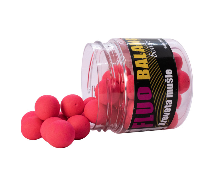 Carp Inferno Balanced Boilie Fluo 150 ml 16 mm|Kreveta Mušle