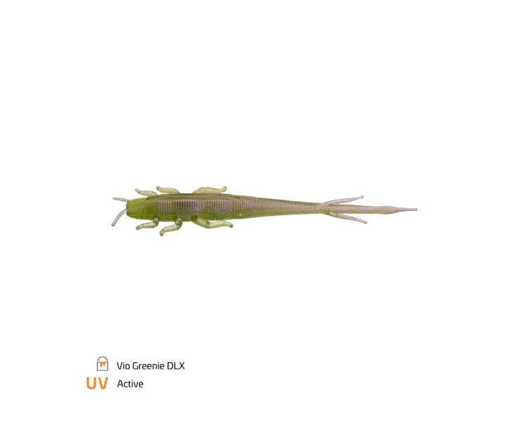 Zeck Gumová nástraha Shaky Sneaker Vio Gr. DLX 9 ks, 8 cm 1,9 g