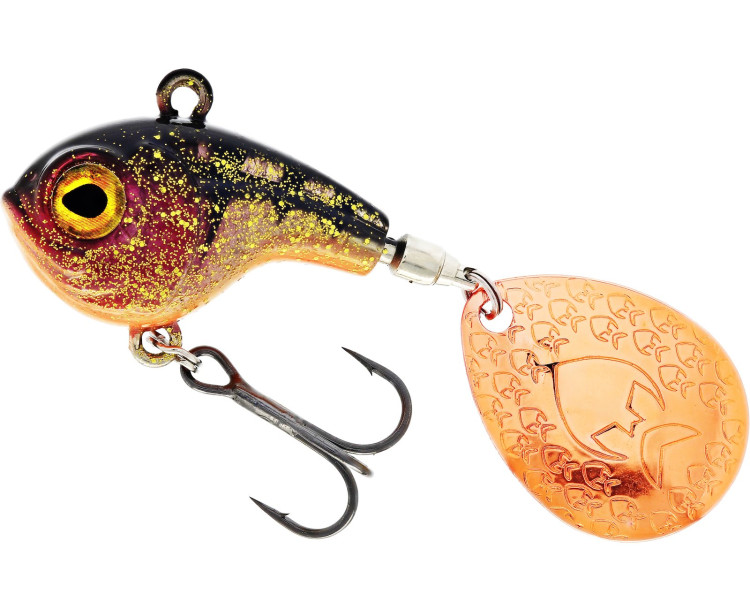 Westin Nástraha Dropbite Spin Tail Jig Copper Perch 2,6 cm 8g