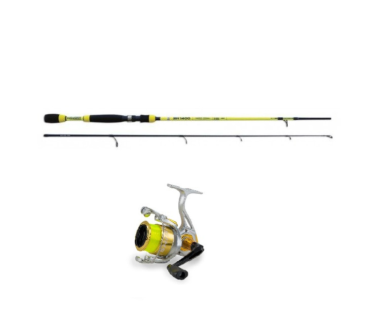 Prut Shizuka SH1400, 180 cm, 5--25 g + Naviják Shizuka SK14 1000