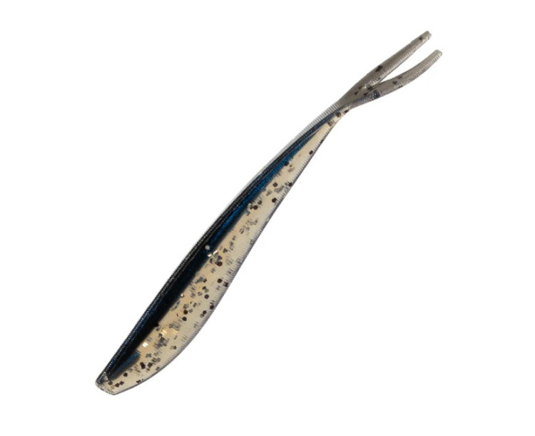 Nomura umělá nástraha Split Tail Shad 8 cm 10 ks - Light Blue/Pearl
