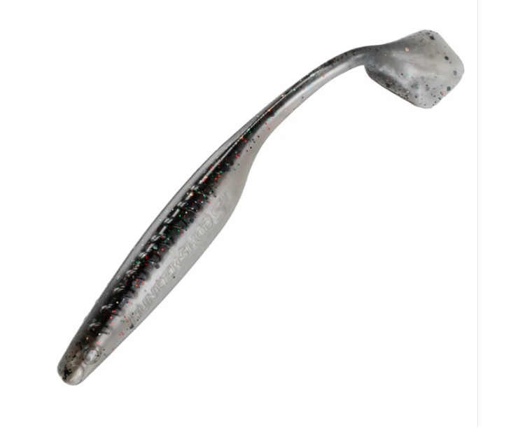 Nomura umělá nástraha Hunter Shad 12.5 cm, 8 ks - WBaitfish Black