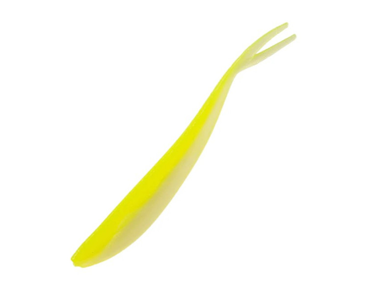 Nomura umělá nástraha Split Tail Shad 8 cm 10 ks - Yellow/Pearl