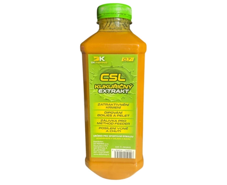 DK FISHING kukuřičný extrakt CSL objem 0,7l