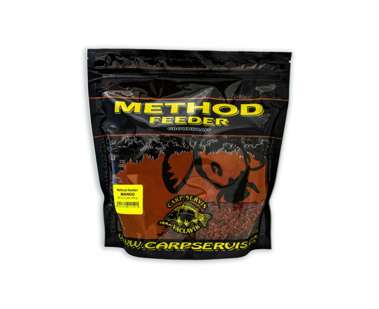 Method Feeder Groundbait Carp Servis Václavík - 600 g/ Mango