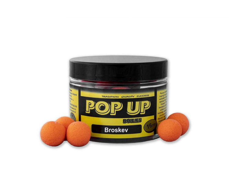 Carp Servis Václavík Plovoucí boilies 16 mm, 50g - Broskev