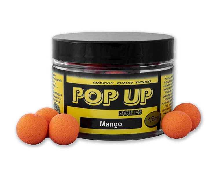 Carp Servis Václavík Plovoucí boilies 16 mm, 50g - Mango