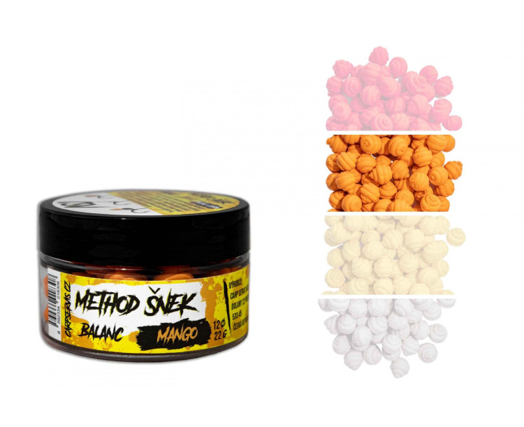 Carp Servis Václavík Method Šnek Feeder Balanc - 22 g/Mango