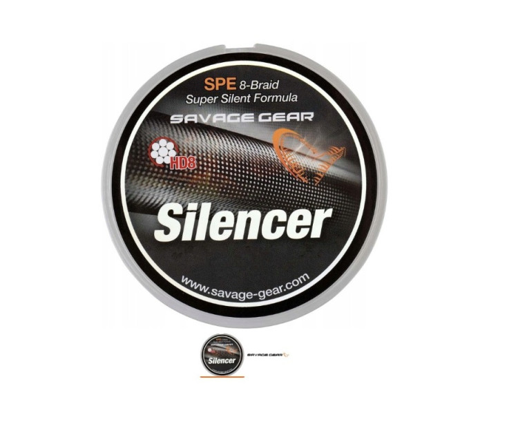 Savage Gear pletená šňůra Silencer HD8 0.12mm 6,3 kg, 120 m