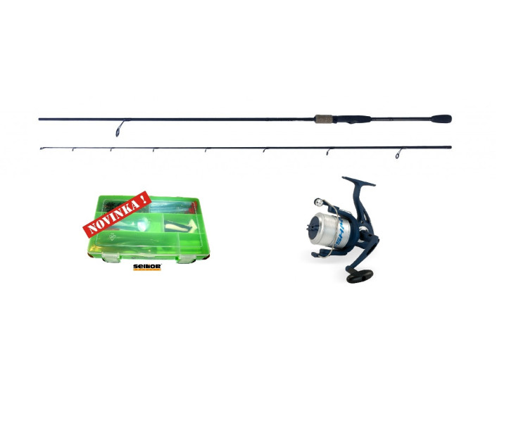Prut Sellior Pure Spin 2,7m 15-40g + Naviják Shizuka SK14 40 + box Sellior