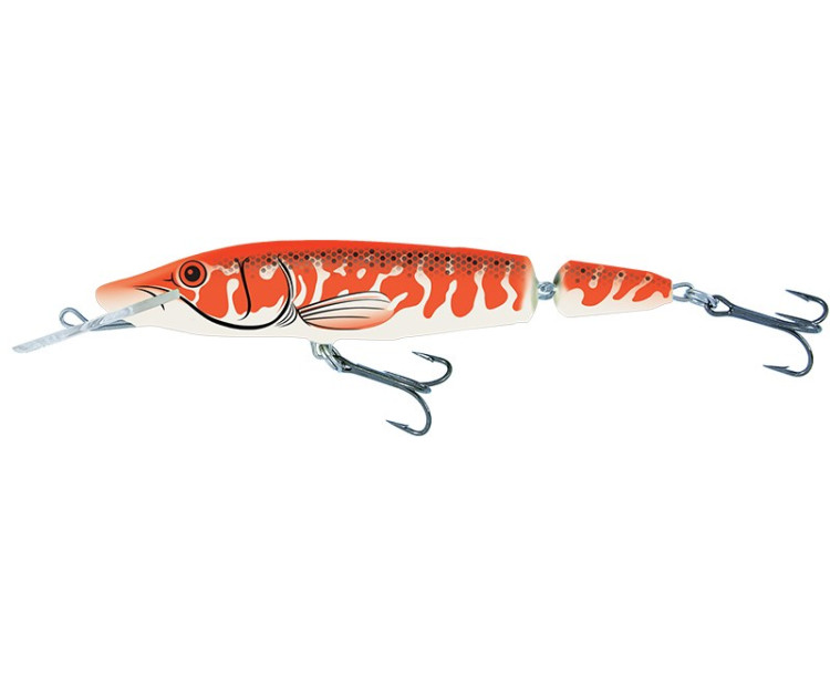 Salmo Wobler Pike Jointed Floating Albino Pike-13 cm 21 g