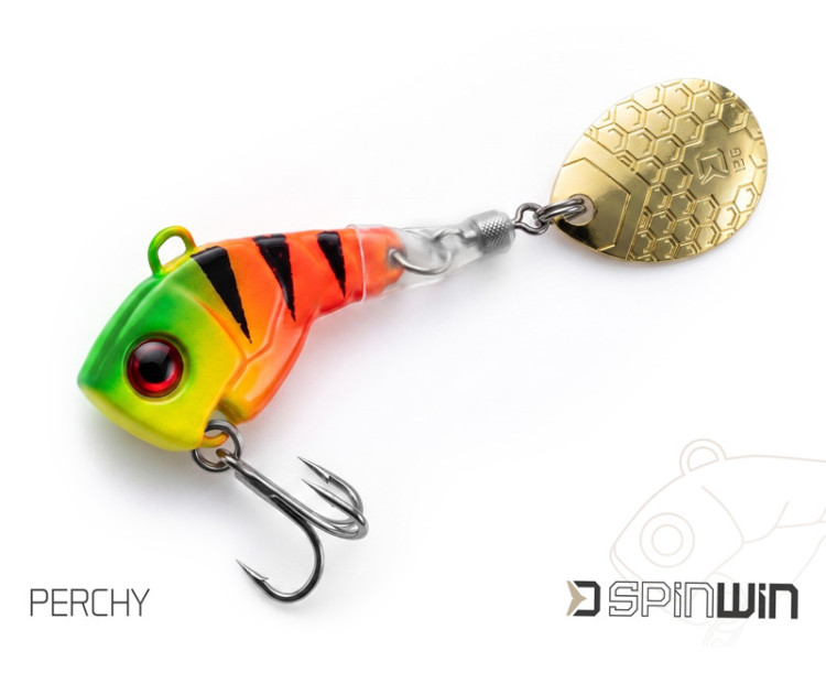 Vibrační nástraha Delphin SpinWIN 7,5g/TROPIC