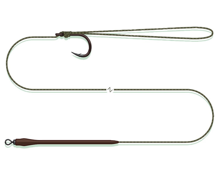 Madcat Návazec Standard Pellet Rig Suspending - 0,95 mm 70 cm 3/0