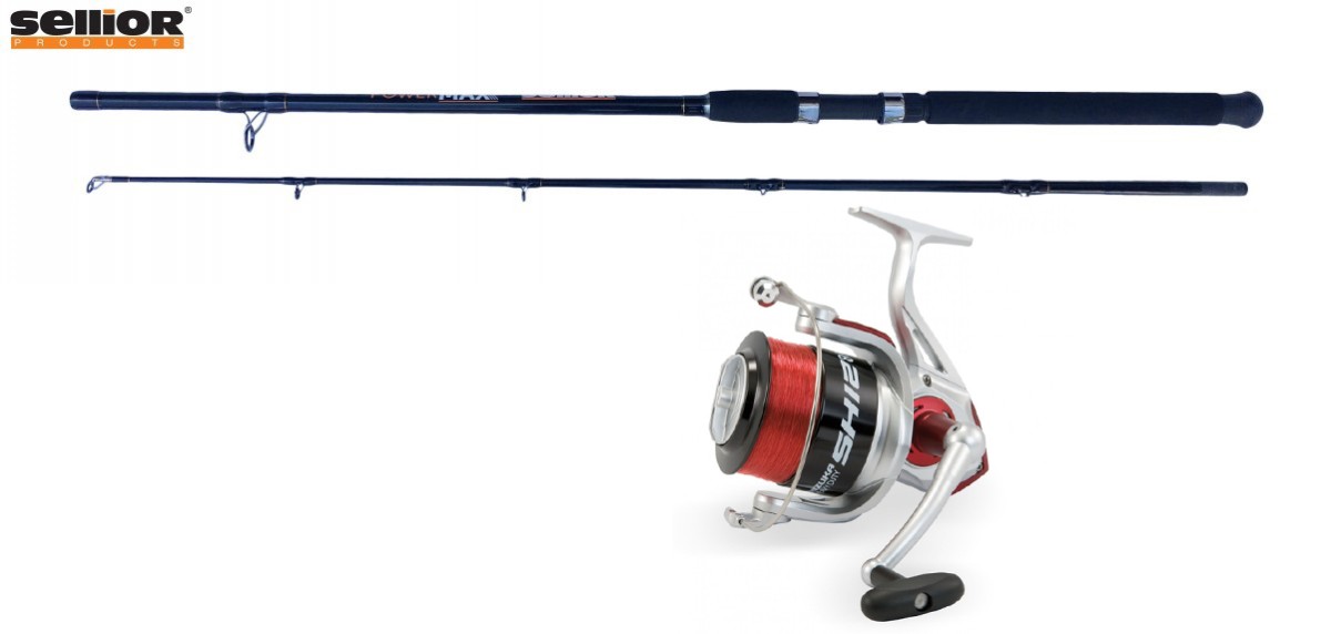 Akce Prut Sellior 2,1m 400-600g + naviják Shizuka SK5 80