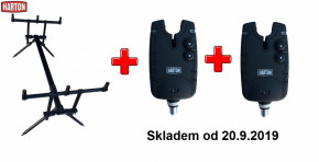 Akce Rod Pod Harton Black Stabil + 2x Hlásič Harton FMX