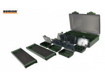 Set krabiček a zásobniků na návazce Sellior 35x18x6cm